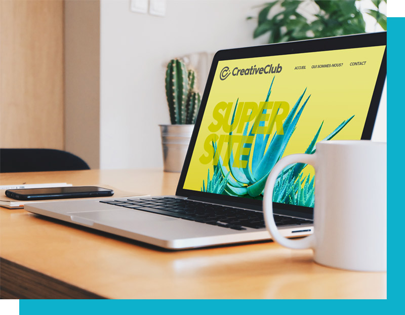CreativeClub sites internet sensationnels pour entreprises à succès!